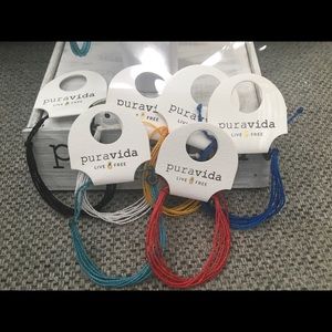Asst Solid Puravida bracelets. Brand new. Want to sell together.
